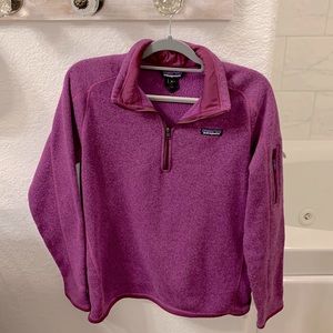 Patagonia womens better sweater 1/4th zip excellent condition XL extra large